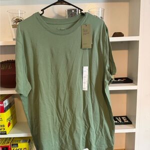 Goodfellow & Co Olive Green Short Sleeve Crewneck Tee